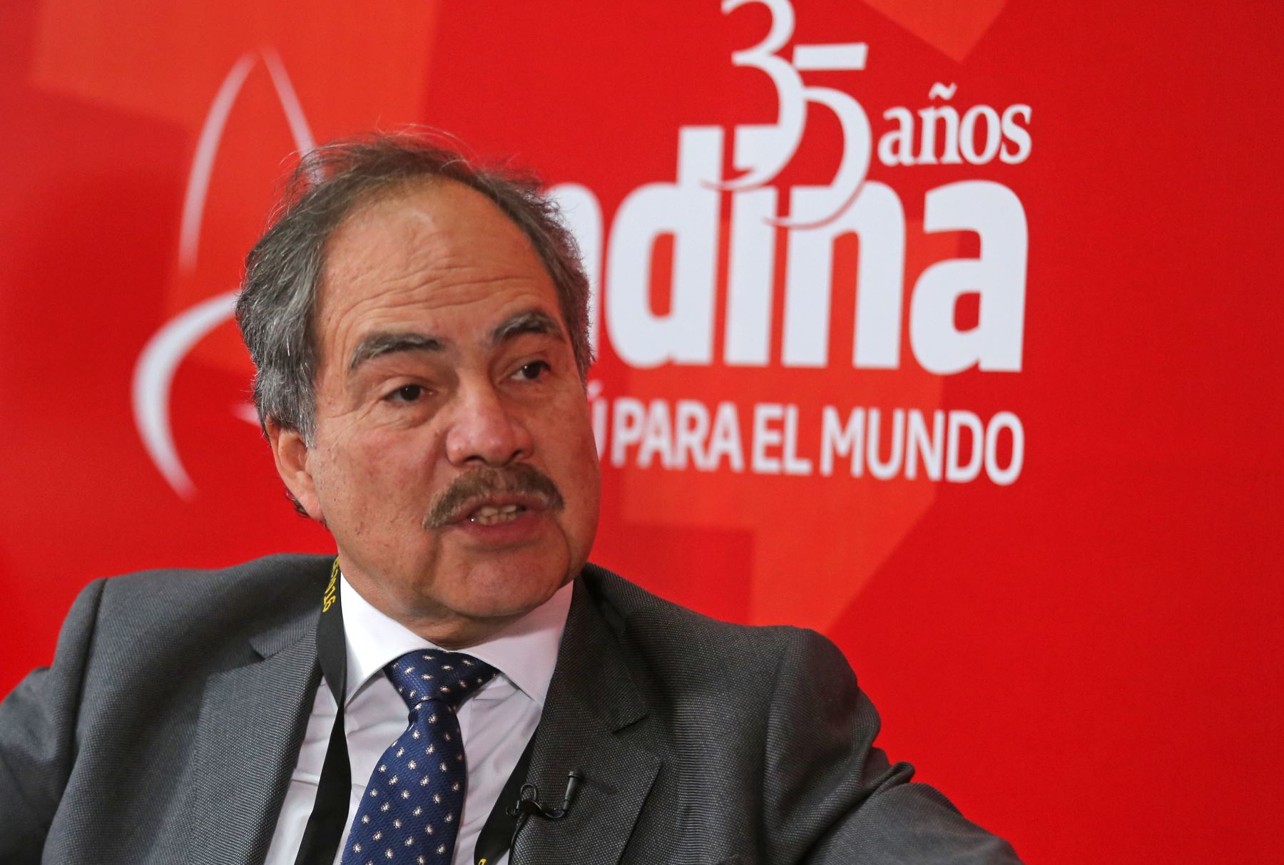 Presidente de Adex, Juan Varilias. ANDINA/Vidal Tarqui