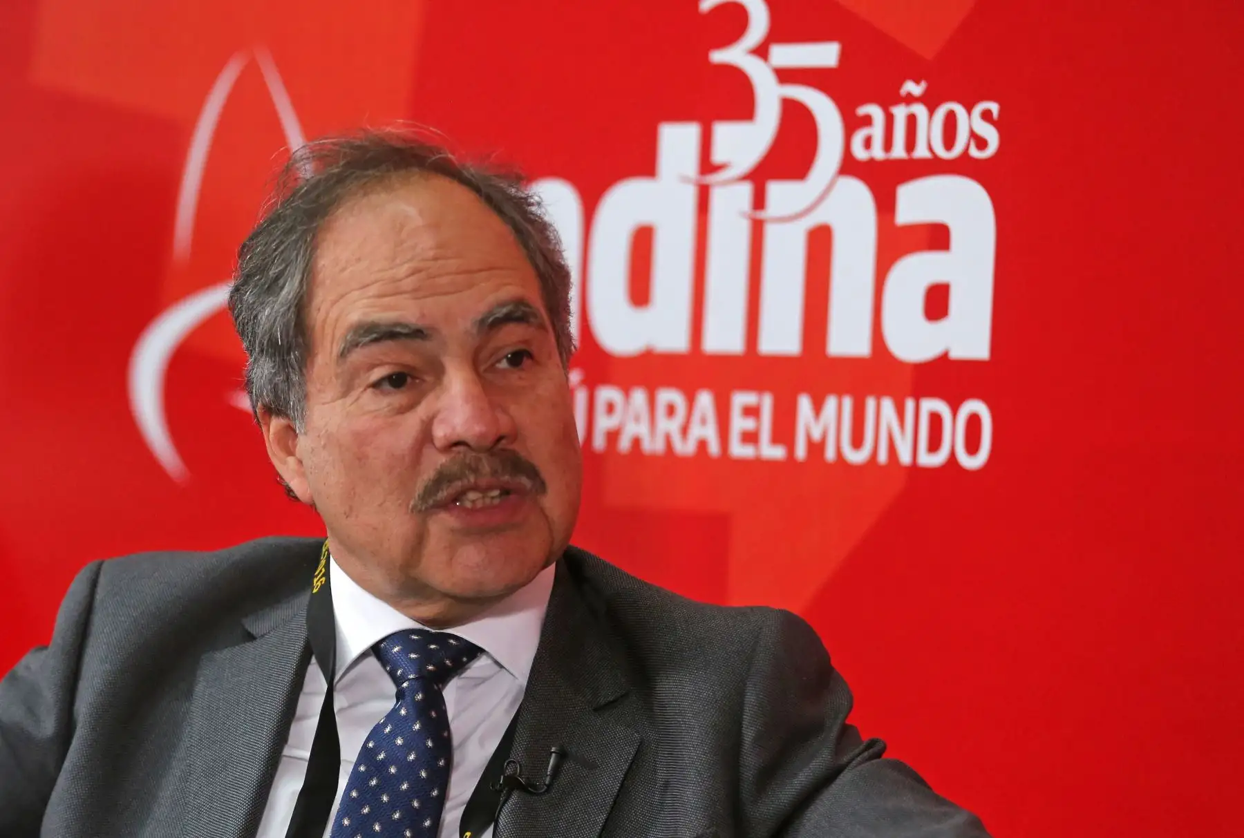 Presidente de Adex, Juan Varilias. ANDINA/Vidal Tarqui