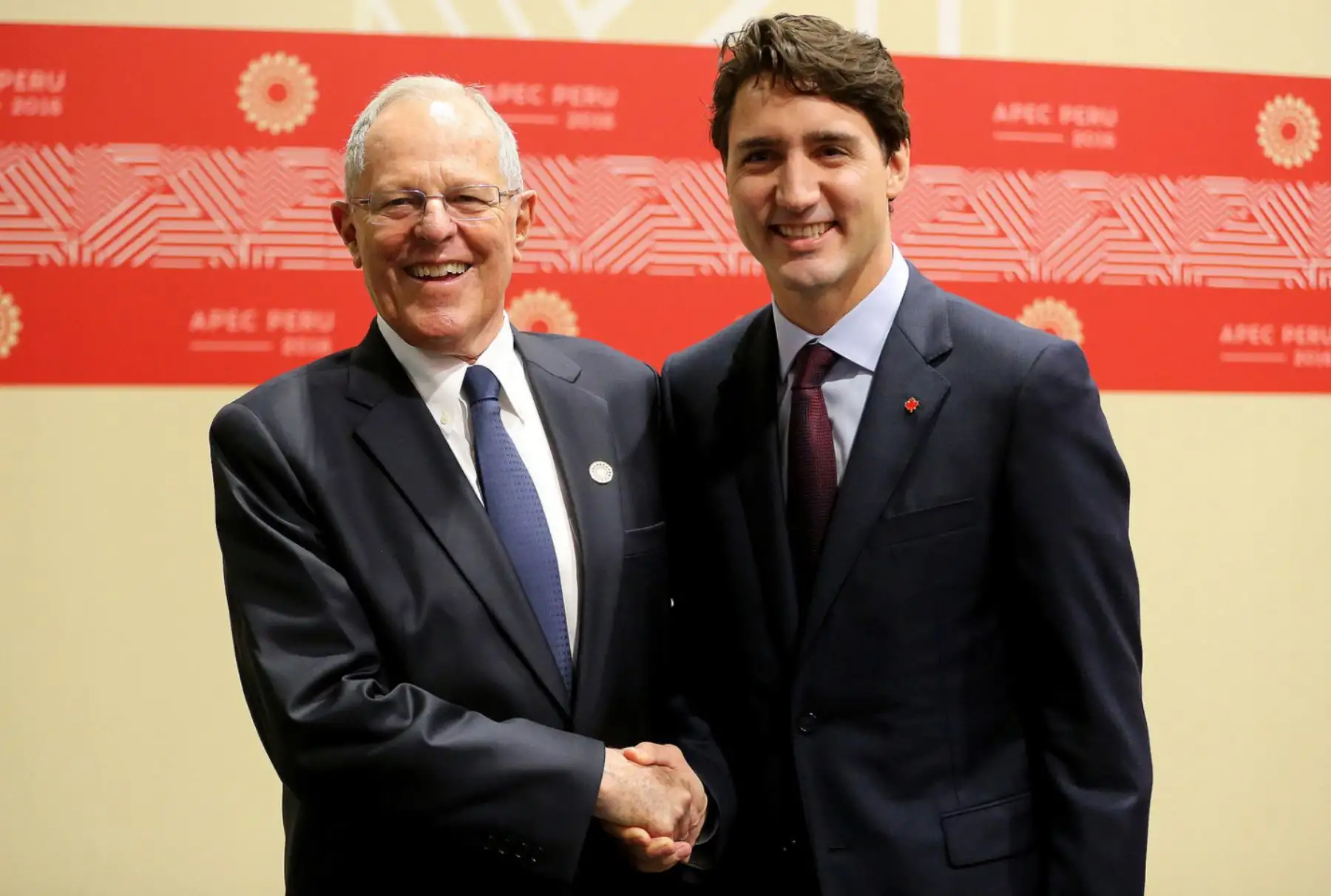 LIMA, PERÚ - NOVIEMBRE 1P. Encuentro bilateral del presidente Pedro Pablo Kuczynski con el Primer Ministro de Canadá, Justin Trudeau.

Foto:ANDINA / Presidencia.