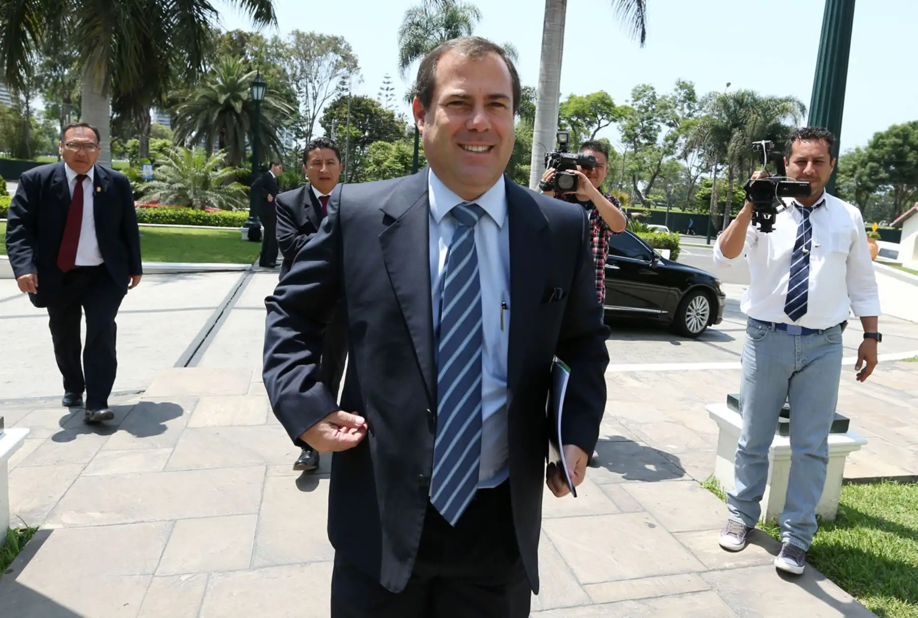 Ministro de la Producción, Bruno Giuffra. ANDINA/Melina Mejía