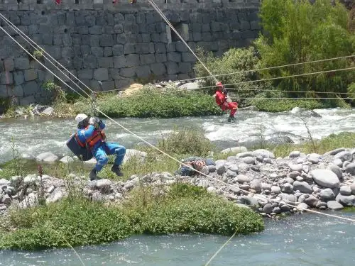 Escenario planteado para el ejercicio fue el incremento del caudal del río Chili por el colapso de la represa El Frayle, cuya estructura se encuentra dañada.