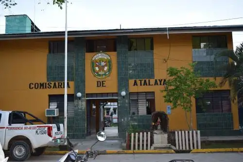 Comisaría de Atalaya.Foto:  ANDINA.