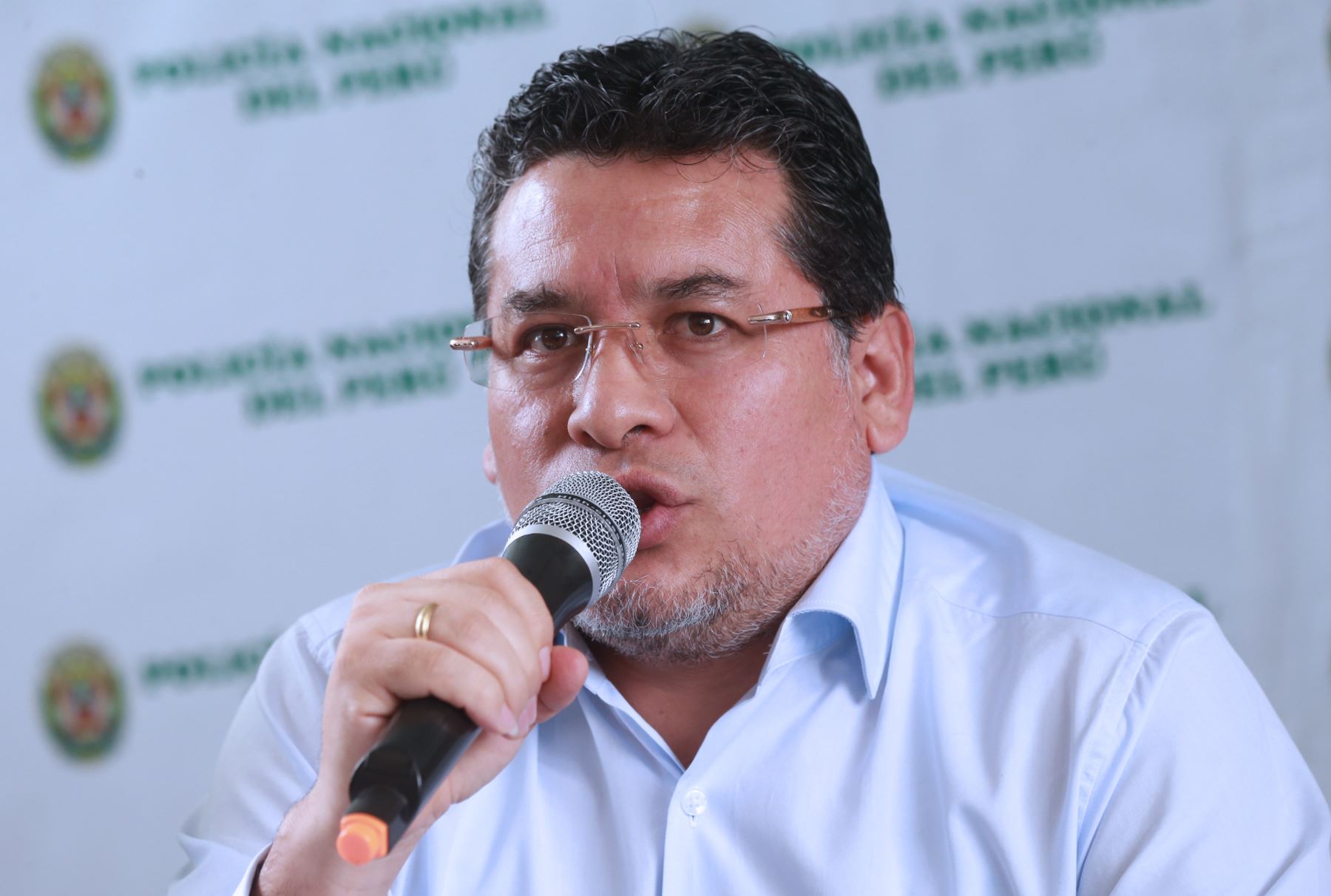 Viceministro de Orden Interno del sector Interior, Rubén Vargas. Foto: ANDINA/Norman Córdova.