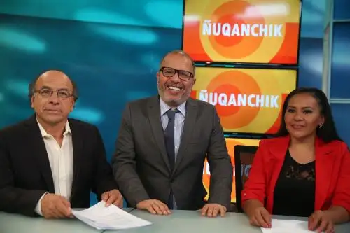 Hoy es el debut de "Ñuqanchik", el primer noticiero en quechua en el Perú. ANDINA/Vidal Tarqui