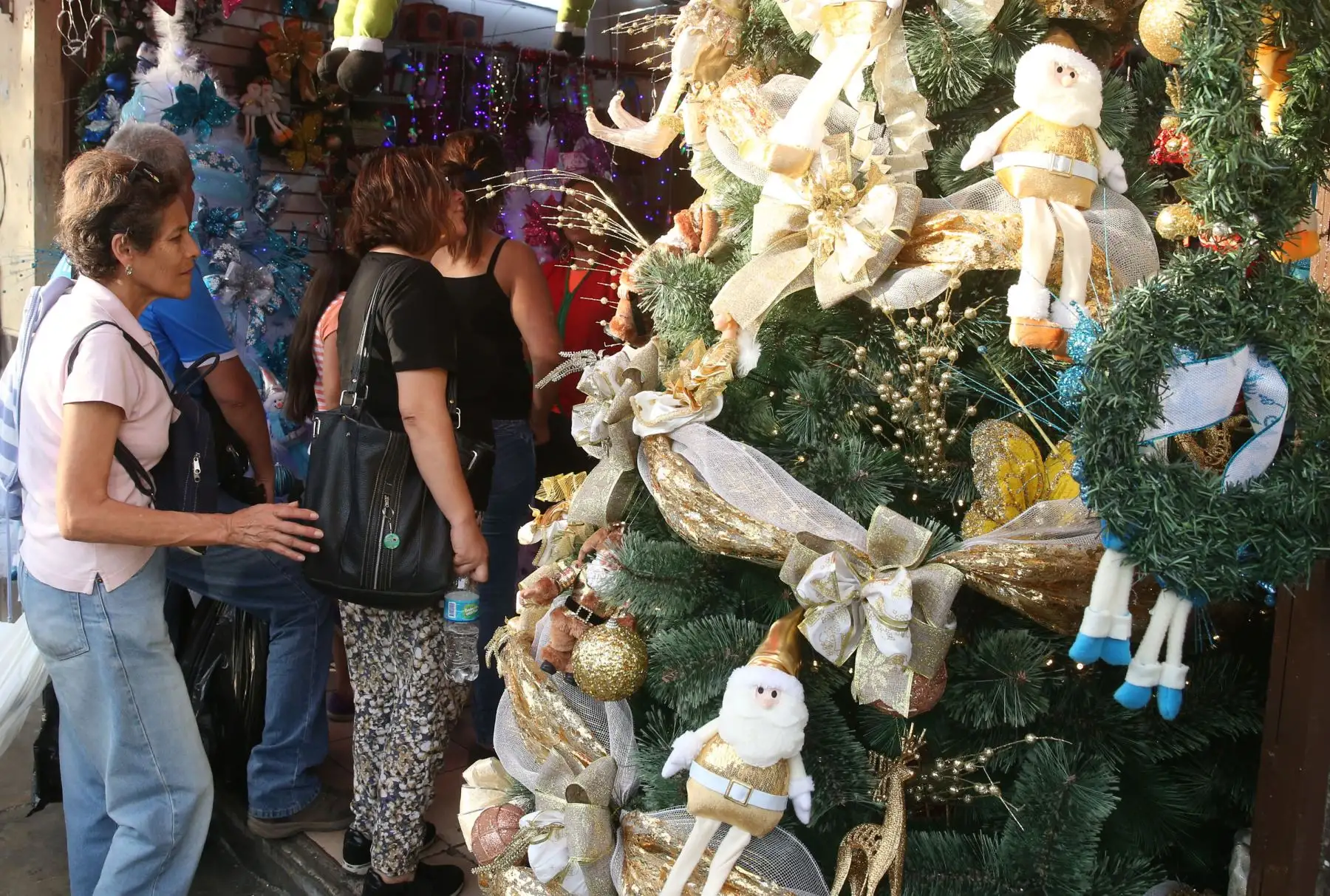 Compras por Navidad. ANDINA/Vidal Tarqui