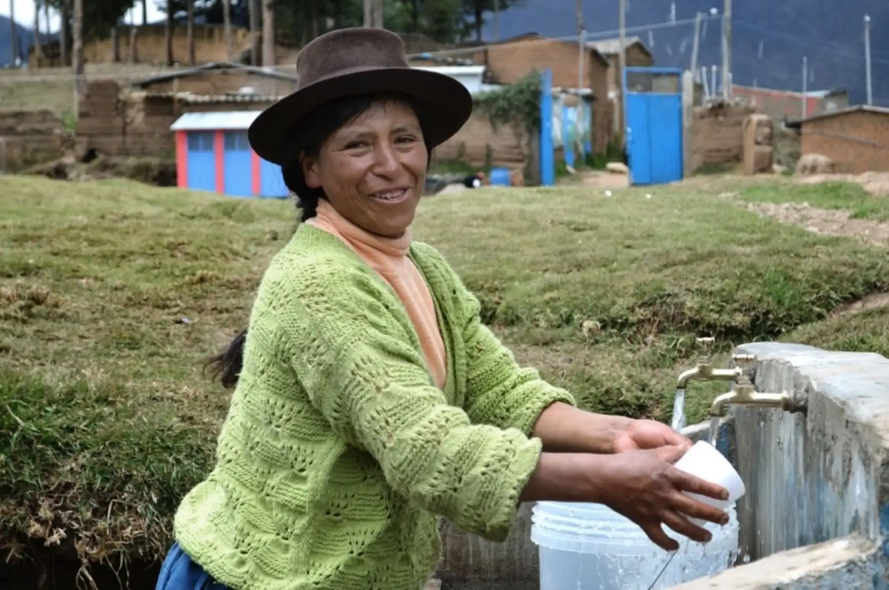 Servicio de agua potable en zonas rurales. ANDINA/Difusión