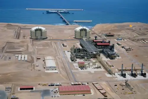 Instalaciones de Perú LNG. ANDINA/Difusión