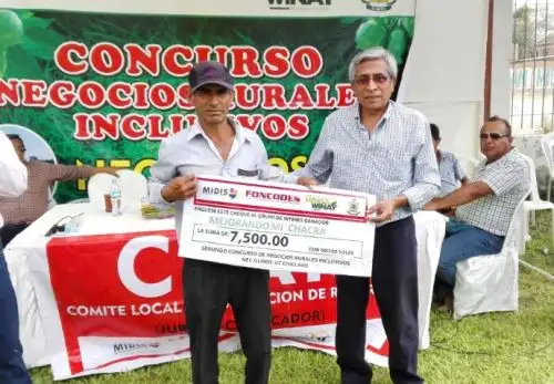 El Segundo Concurso de Negocios Rurales Inclusivos del proyecto Haku Wiñay, a cargo del Fondo de Cooperación para el Desarrollo Social (Foncodes), realizado en el distrito de Olmos, otorgó financiamiento por 52,500 soles para poner en marcha o potenciar diversos emprendimientos.