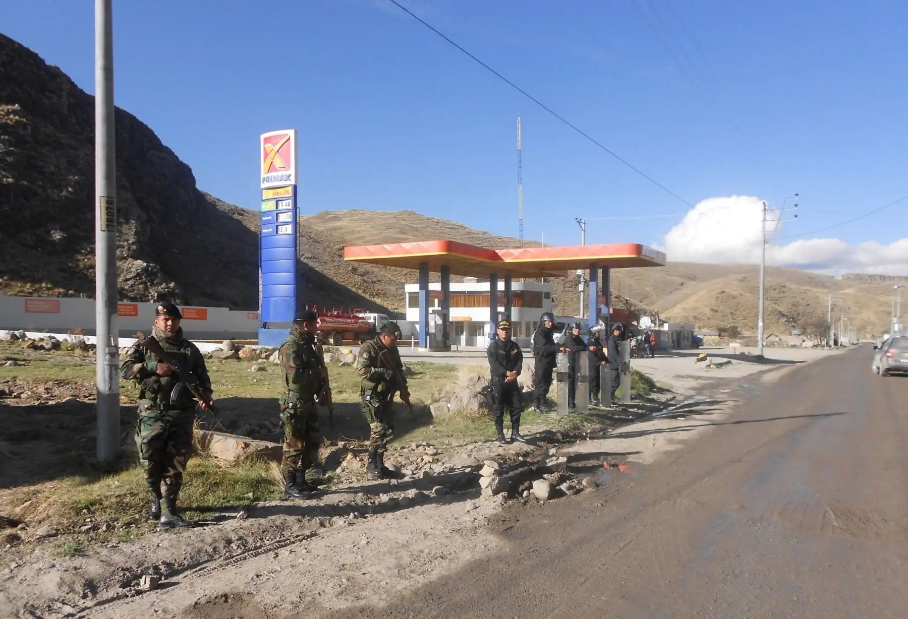 Prórroga del Estado de emergencia en parte del corredor vial Apurímac-Cusco-Arequipa comprende el distrito de Colquemarca, provincia cusqueña de Chumbivilcas. ANDINA/Archivo
