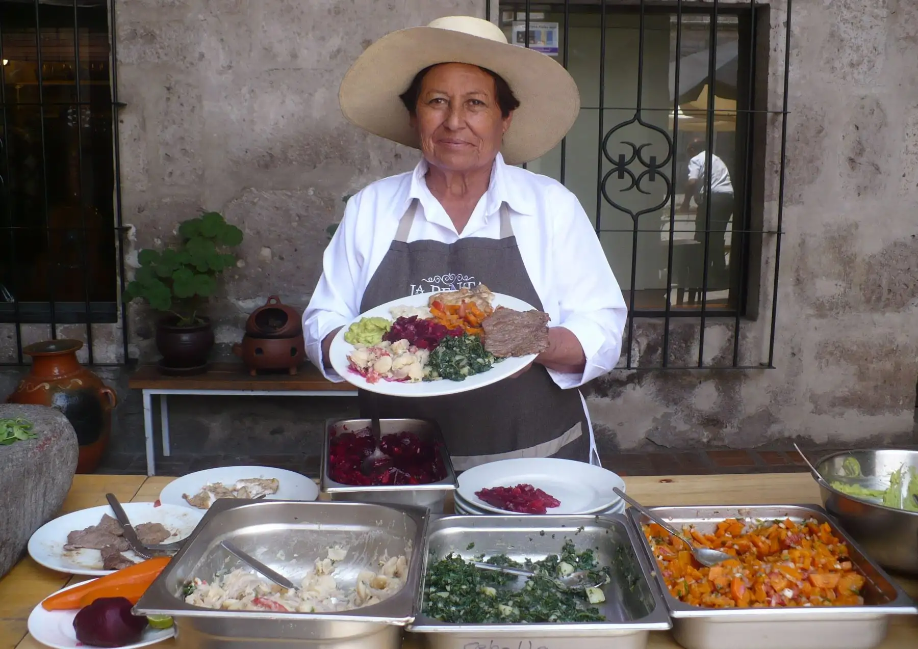 Cocinera Benita Victoria Quicaño estará presente en Mistura. ANDINA/Rocío Méndez