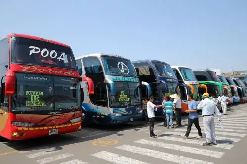 Pasajes bajan tras intenso movimiento de viajeros previo a Navidad. Foto: ANDINA/Norman Córdova