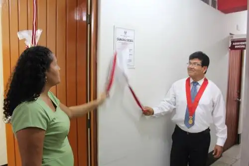 Inauguración de Cámara Gesell.