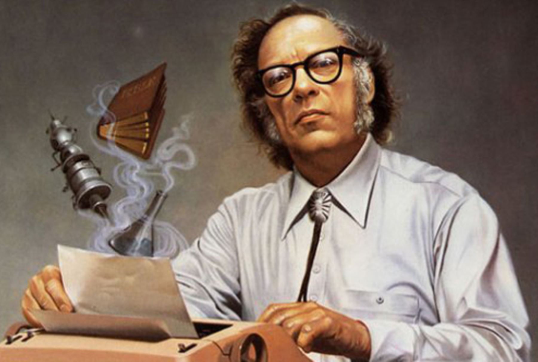 Escritor ruso Isaac Asimov. INTERNET/Medios