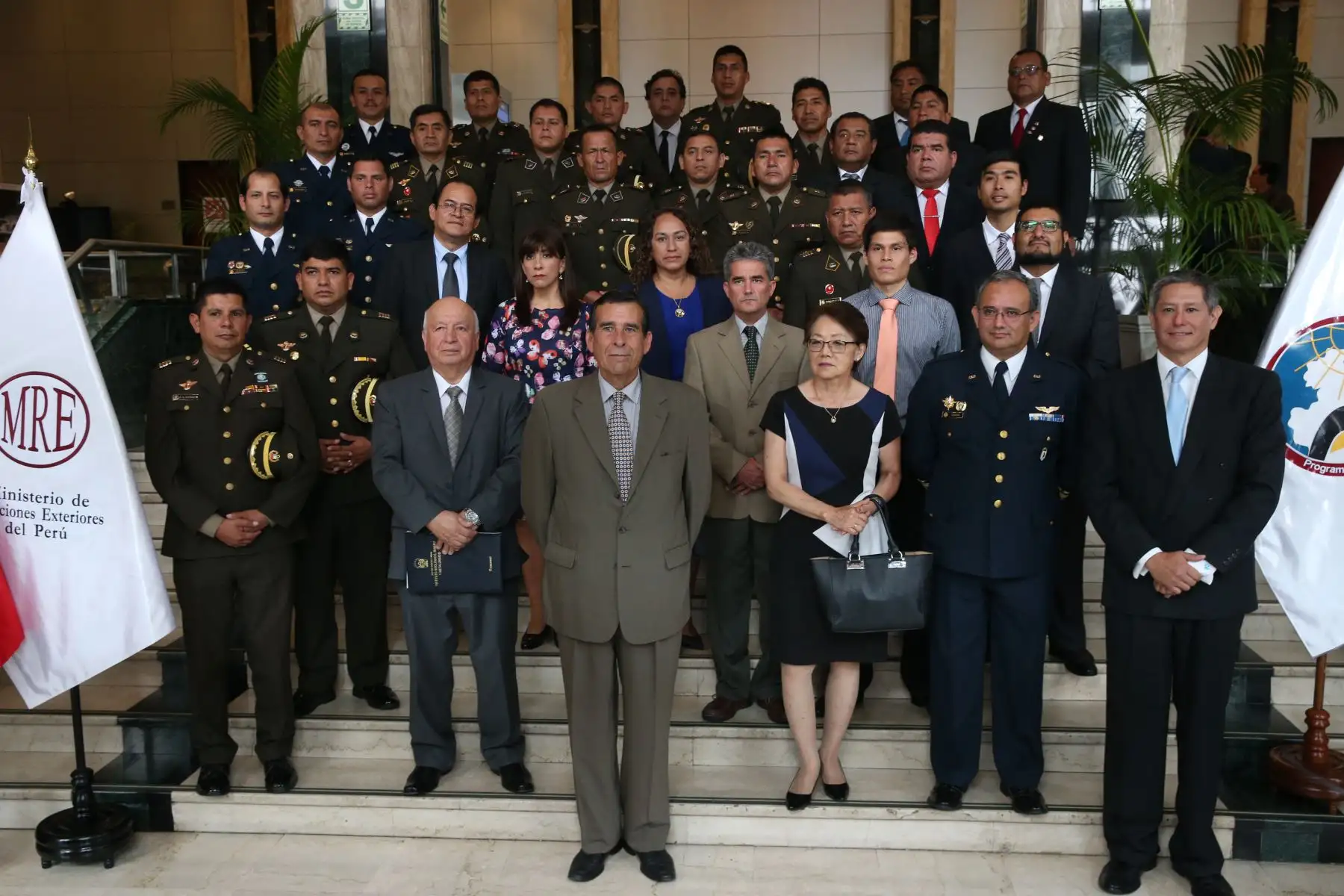 05/01/2017   LIMA,PERÚ-ENERO 05.Presentación y despedida del personal expedicionario de la campaña científica ANTAR XXIV, en la sede del Ministerio de Relaciones Exteriores.Foto:ANDINA/Oscar Farje Gomero.