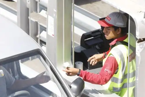 Cobro de peaje. ANDINA/Eddy Ramos