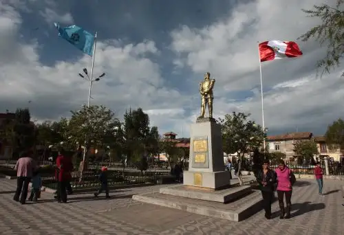 Plaza de Armas de la ciudad de Jauja, una de las "capitales históricas" del Perú.Foto:  ANDINA/archivo