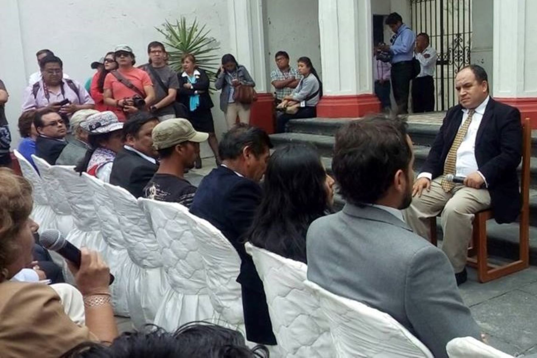 Prefecto de Arequipa, Daniel Lozada, anuncia que priorizará la seguridad ciudadana.