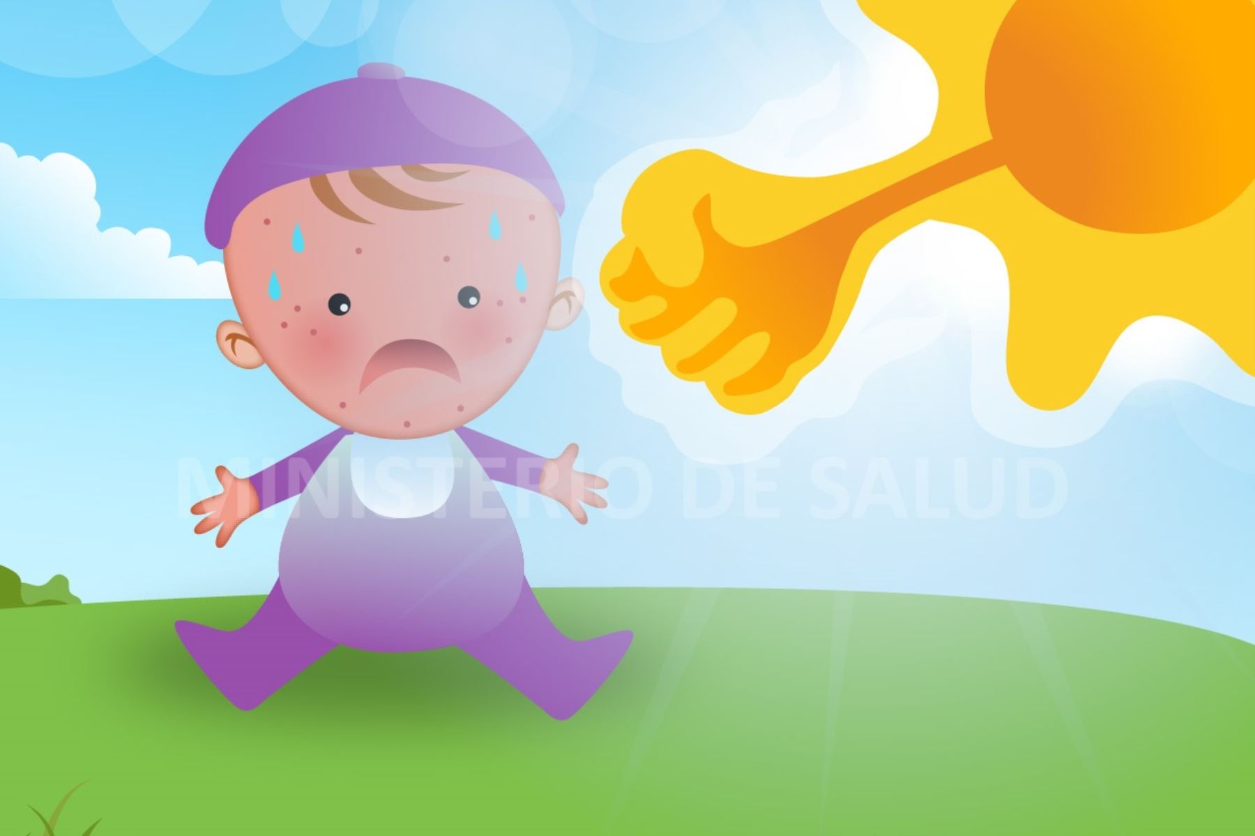En casos extremos, los golpes de calor pueden causar la pérdida de conciencia en el bebé.