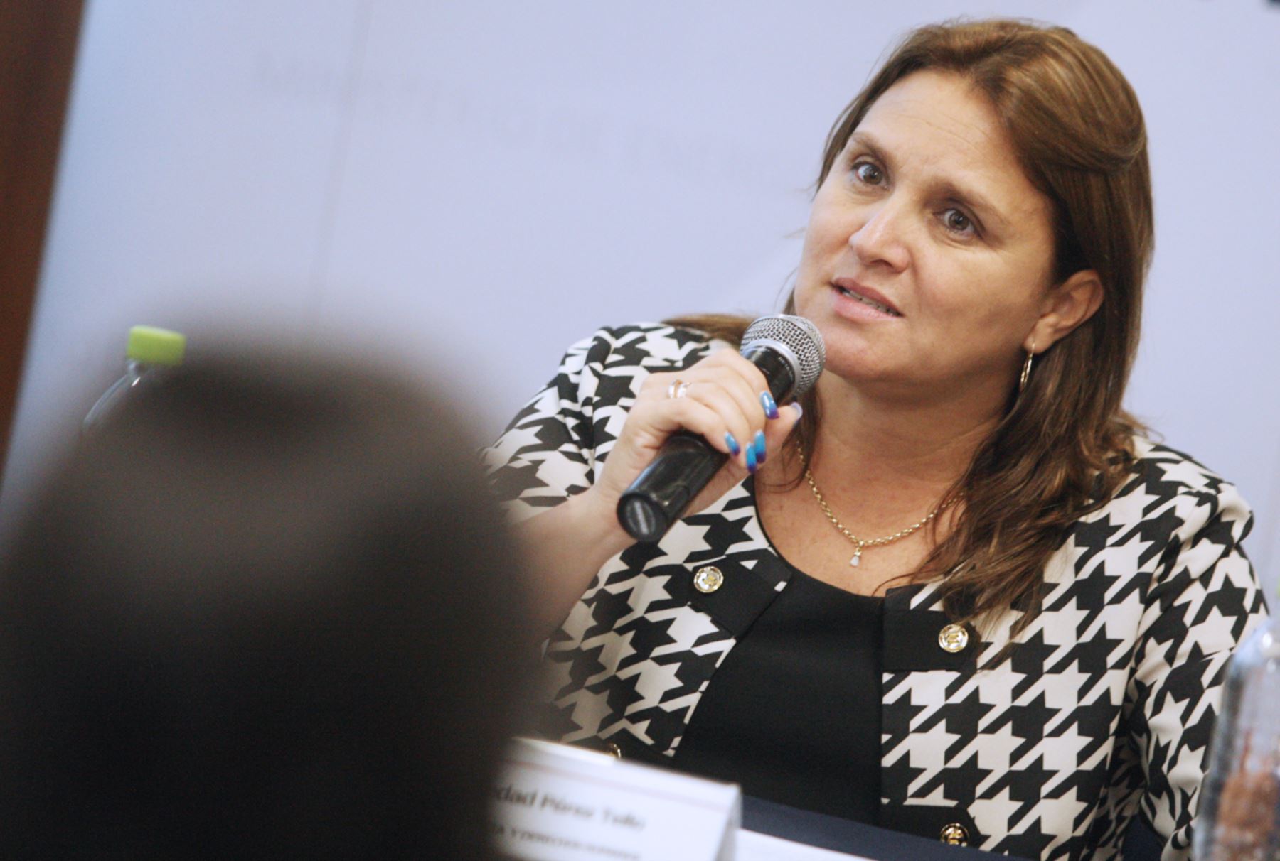 Marisol Perez Tello, Ministra de Justicia. Foto: ANDINA/Melina Mejía