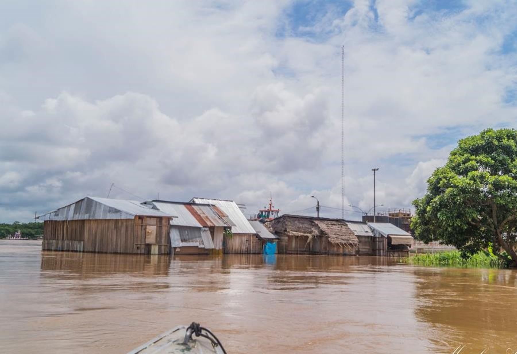 Con albergue temporal atienden a damnificados por inundación en Yurimaguas ANDINA/Archivo