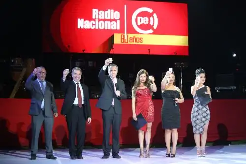 Festejos por los 59 años de TV Perú. Foto: ANDINA/Juan Carlos Guzmán.