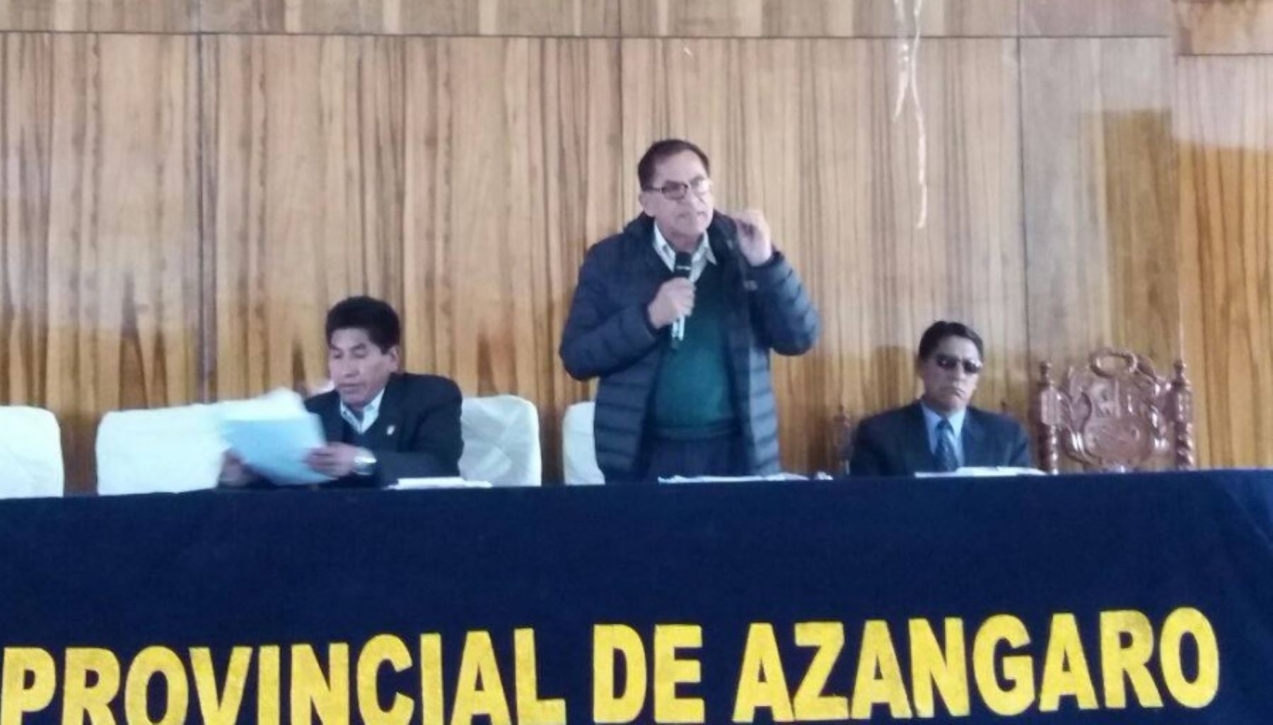 Legislador por Puno, Alberto Quintanilla, visitó la provincia de Azángaro, donde dialogó con autoridades locales y la población, en el marco de la Semana de Representación del Congreso de la República.