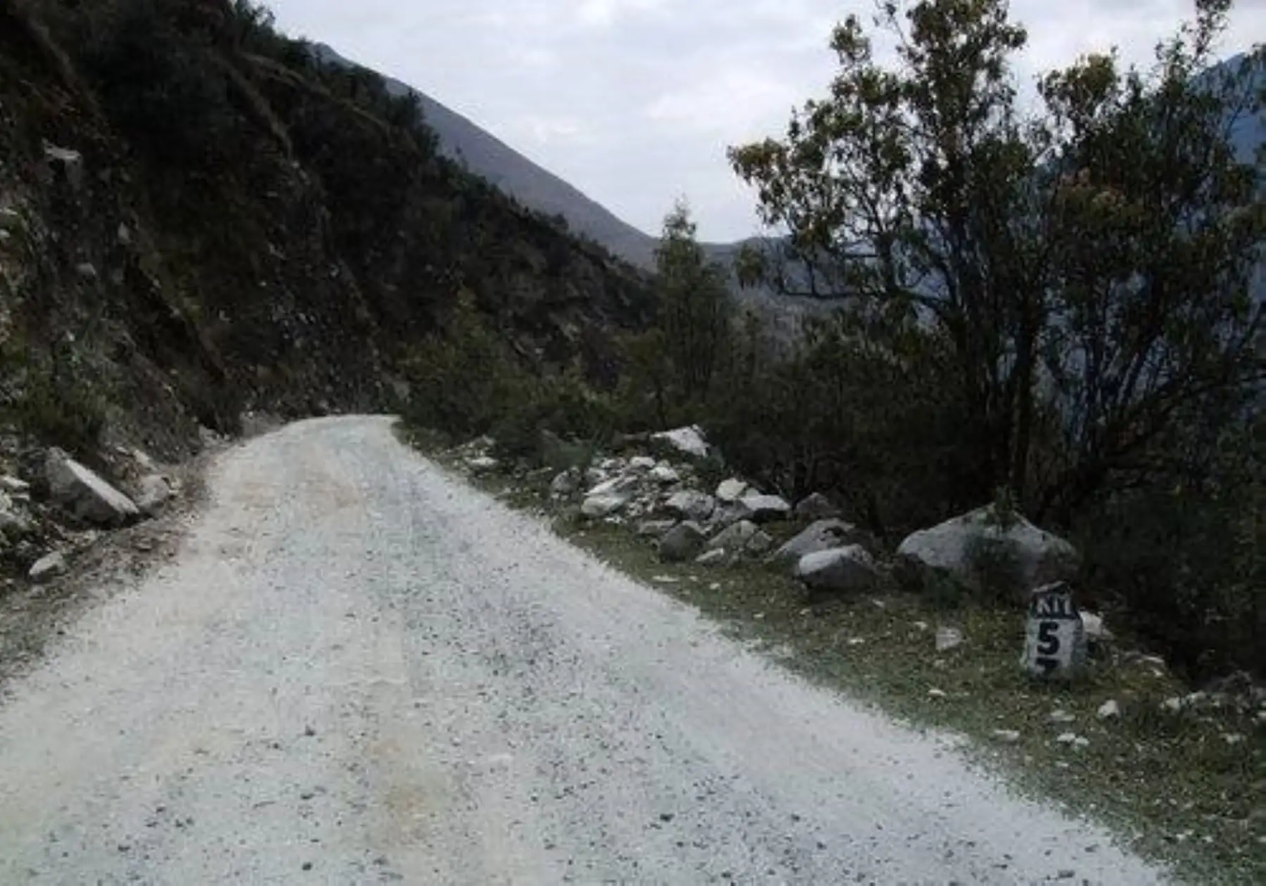 Región Áncash invierte S/ 1.5 mllns. en obras en carretera a Llanganuco. ANDINA