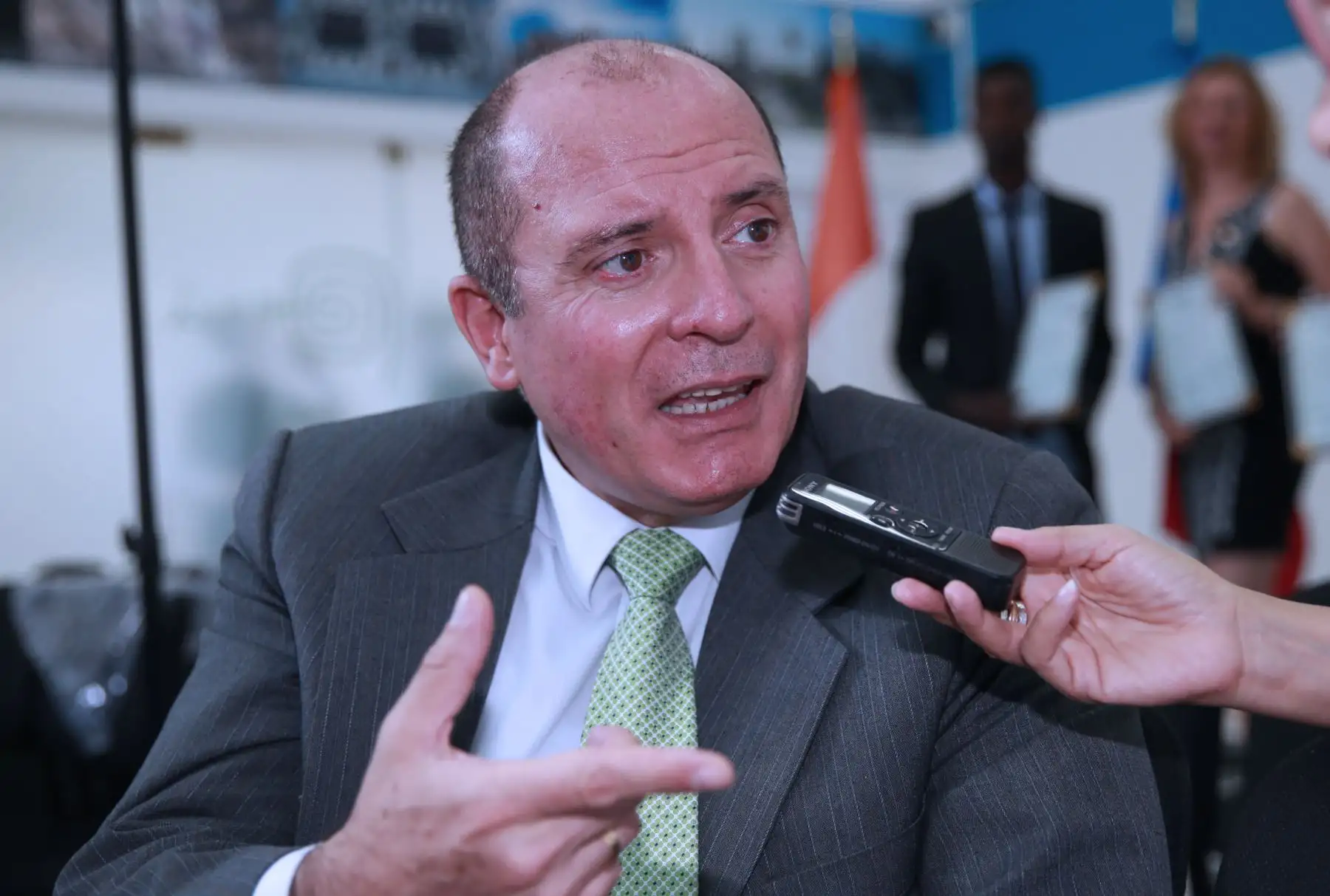 Superintendente de Migraciones, Eduardo Sevilla. Foto:  ANDINA/Norman Córdova