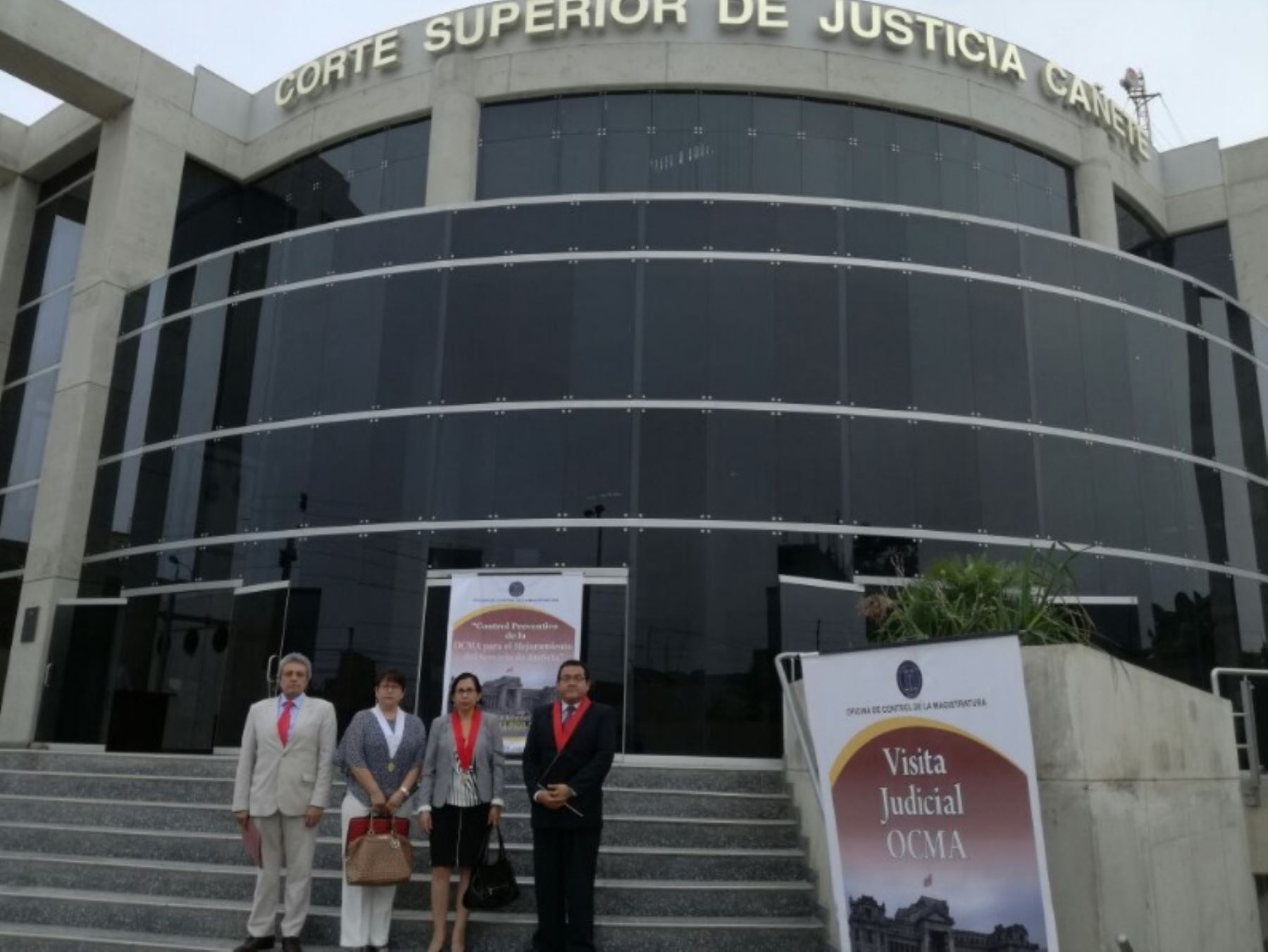 Un equipo de magistrados de la Unidad de Visitas de la Oficina de Control de la Magistratura (OCMA), inició labores de control preventivo en los órganos jurisdiccionales de la Corte Superior de Justicia de Cañete (CSJC).