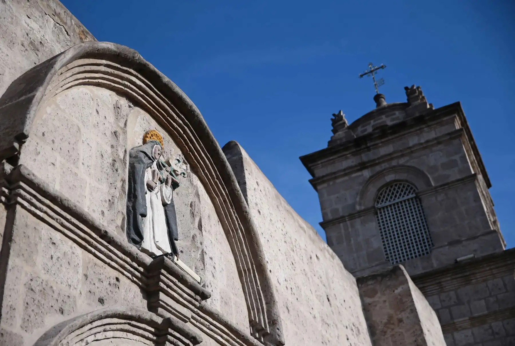 Convento Santa catalina, sede del tercer gabinete Peru Colombia. Foto:ANDINA/Carlos Lezama