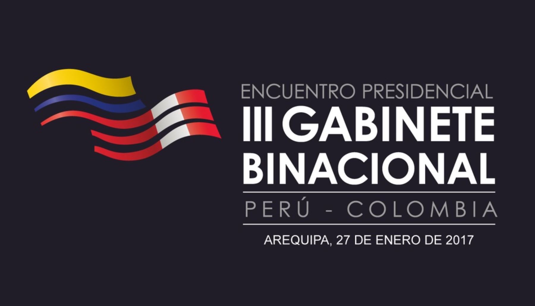III Gabinete Binacional Perú-Colombia se realizará en la ciudad de Arequipa.