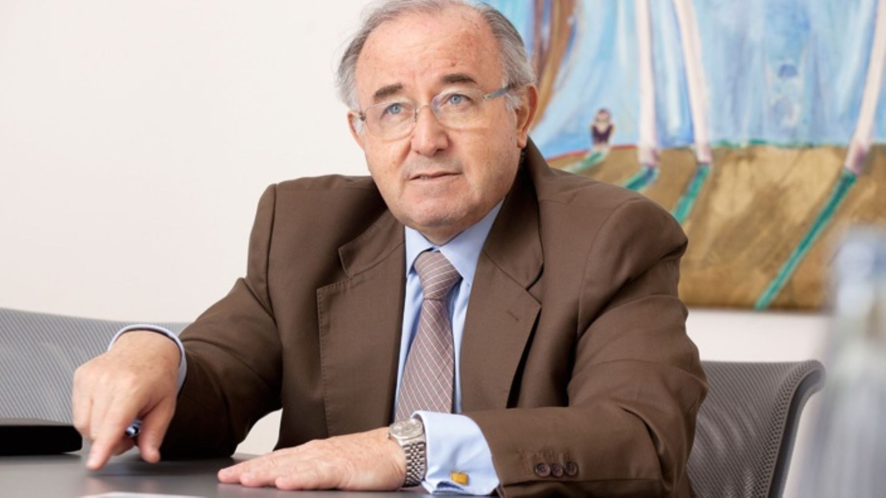 Embajador del Perú en Chile, Jorge Luis Valdez Carrillo.
