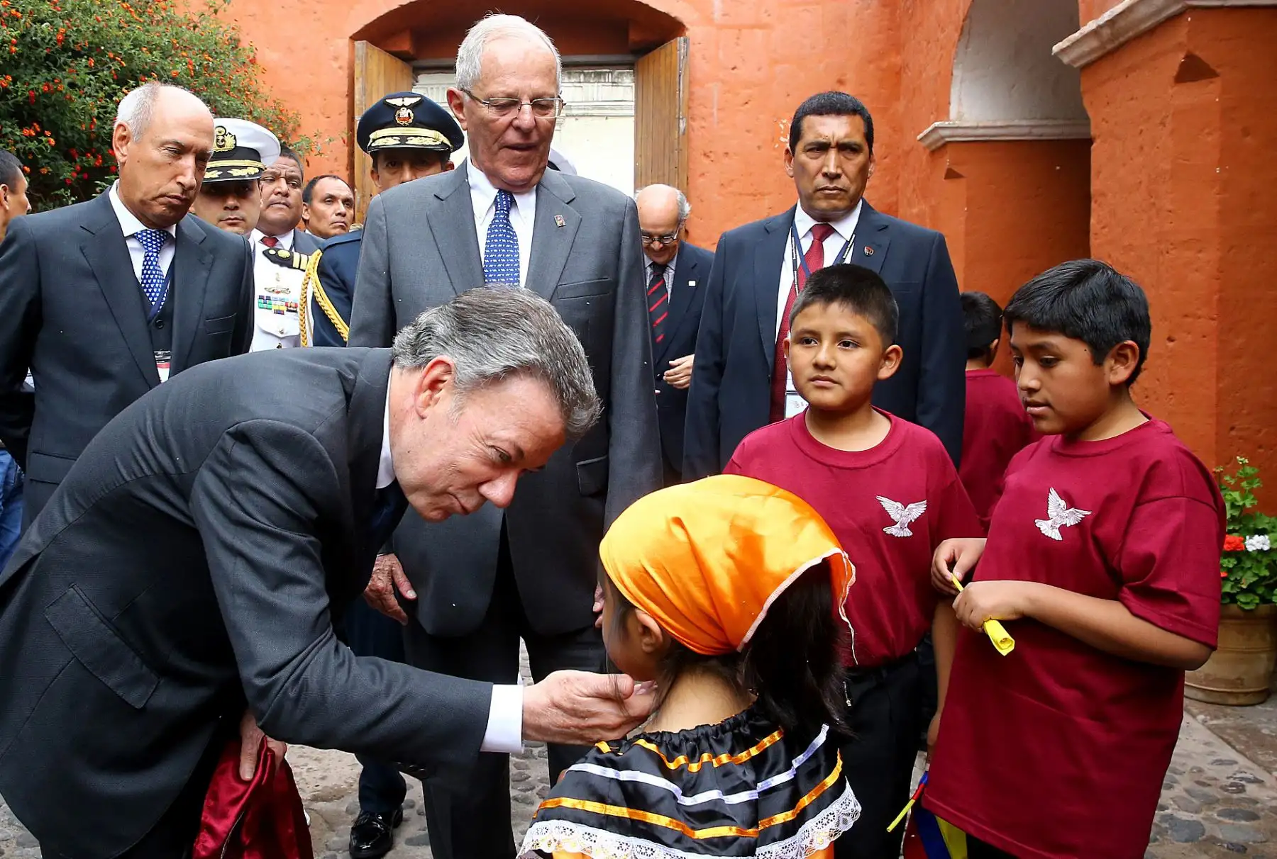AREQUIPA-PERU ENERO 27. Foto Oficial del III Gabinete Binacional Perú-Colombia. Foto: ANDINA/Prensa Presidencia