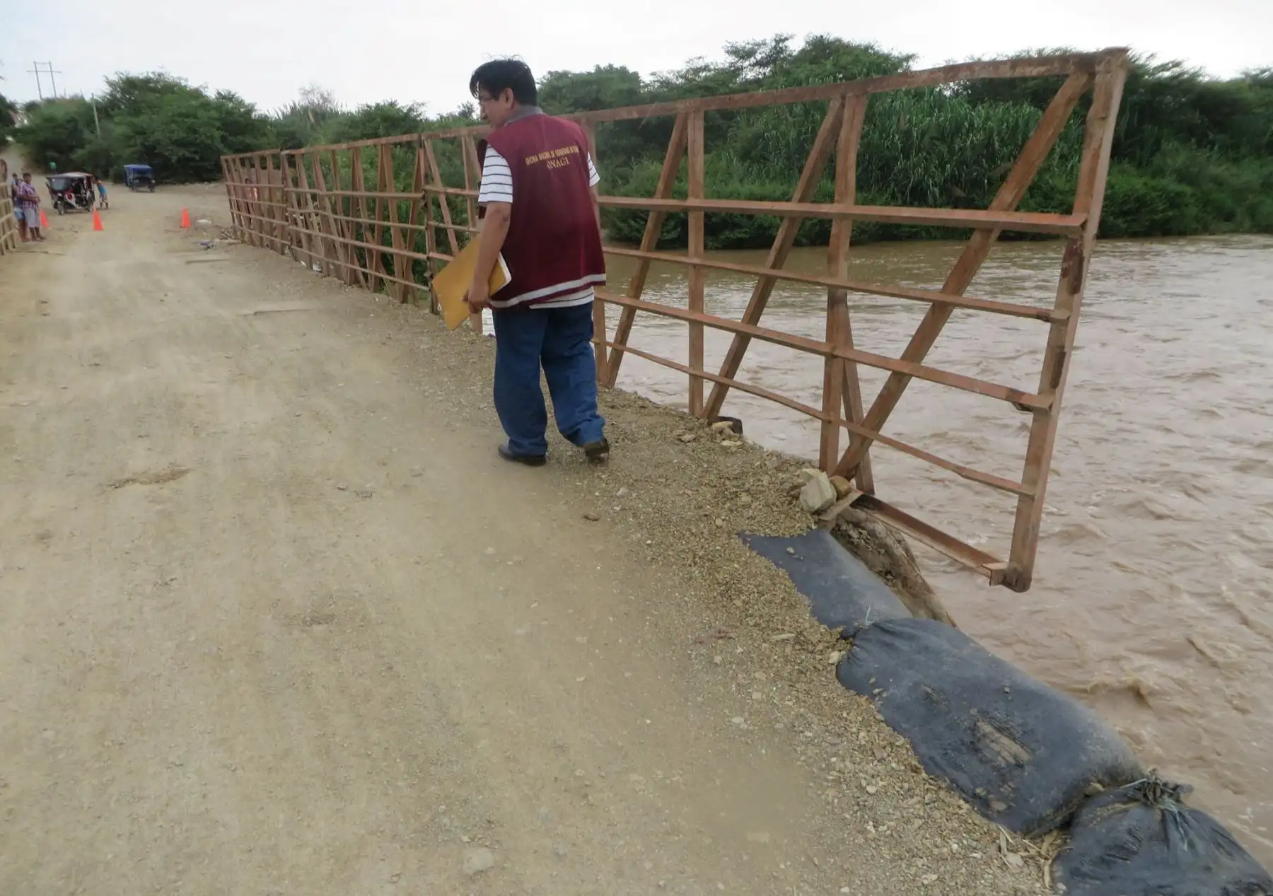 Se ejecutarán obras de reconstrucción de infraestructura dañada en Zaña. ANDINA