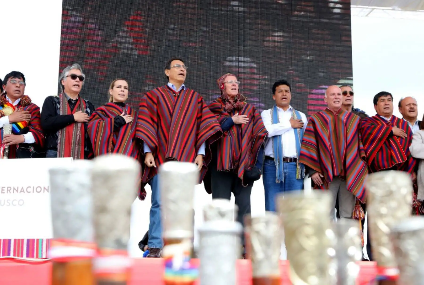 La Contraloría pide denunciar a 10 altos funcionarios del Ejecutivo por la firma de una adenda para la construcción del aeropuerto de Chinchero, en el Cusco. Afirman que el contrato favorece a la empresa Kuntur. Foto: ANDINA/ Prensa Presidencia.