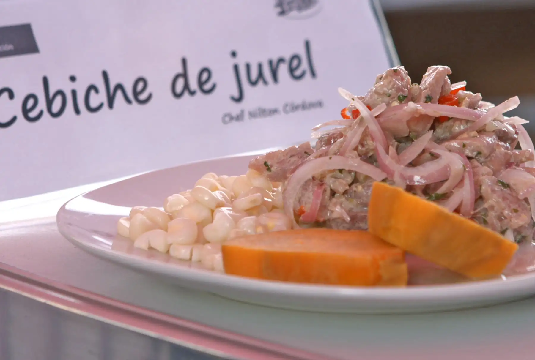 Cebiche de jurel. Foto: Difusión.