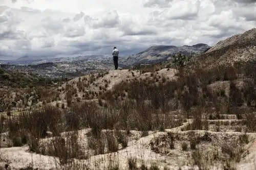 Fotografía de Nadia Shira expuesta en muestra "Desaparecidos".