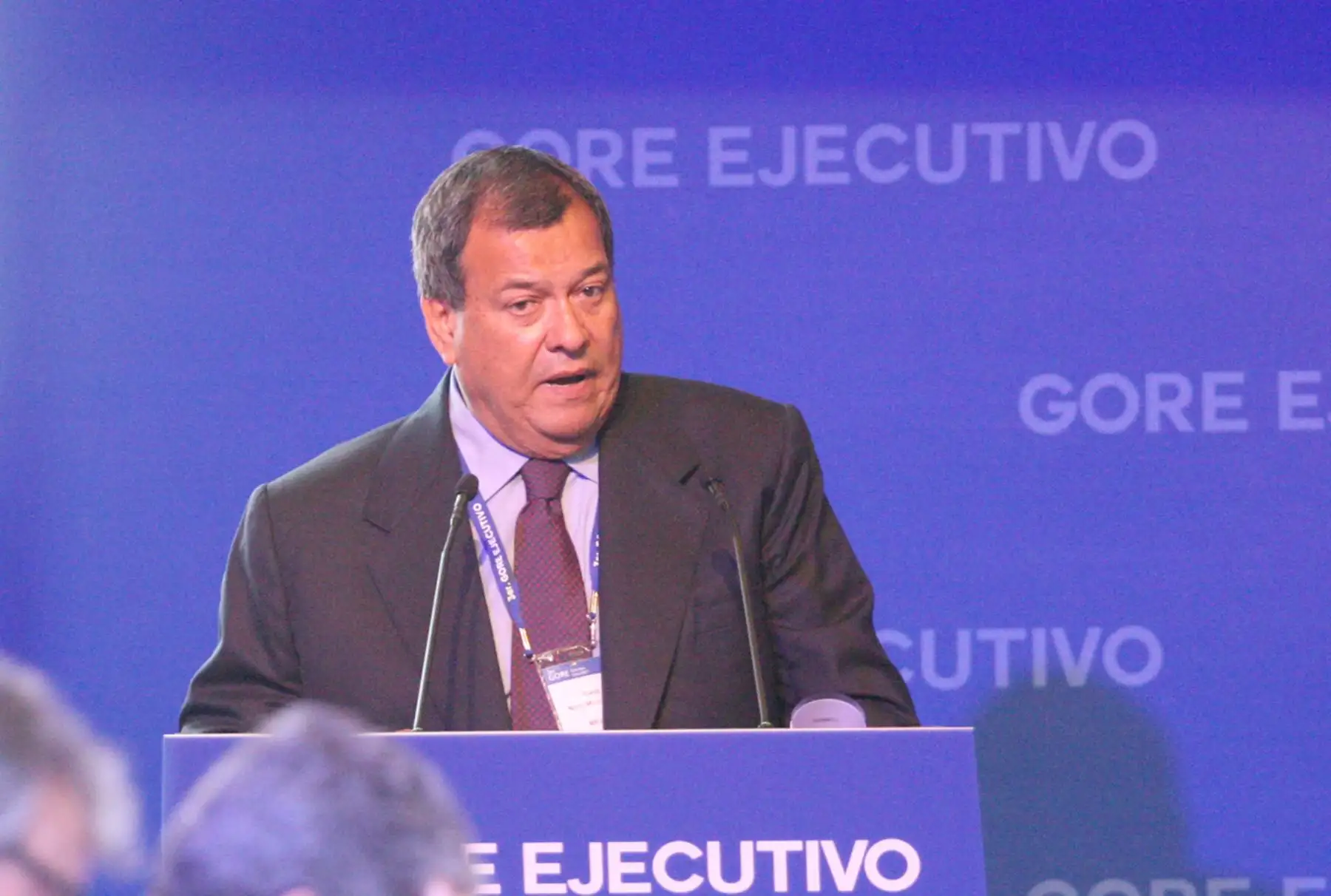 LIMA, PERÚ- FEBRERO 09.Ministro de Defensa Jorge Nieto Montesinos, participa en el  III Gore Ejecutivo ”Agenda de Acción” 2017, en el Centro de Convenciones. Foto Andina/Jhony Laurente.