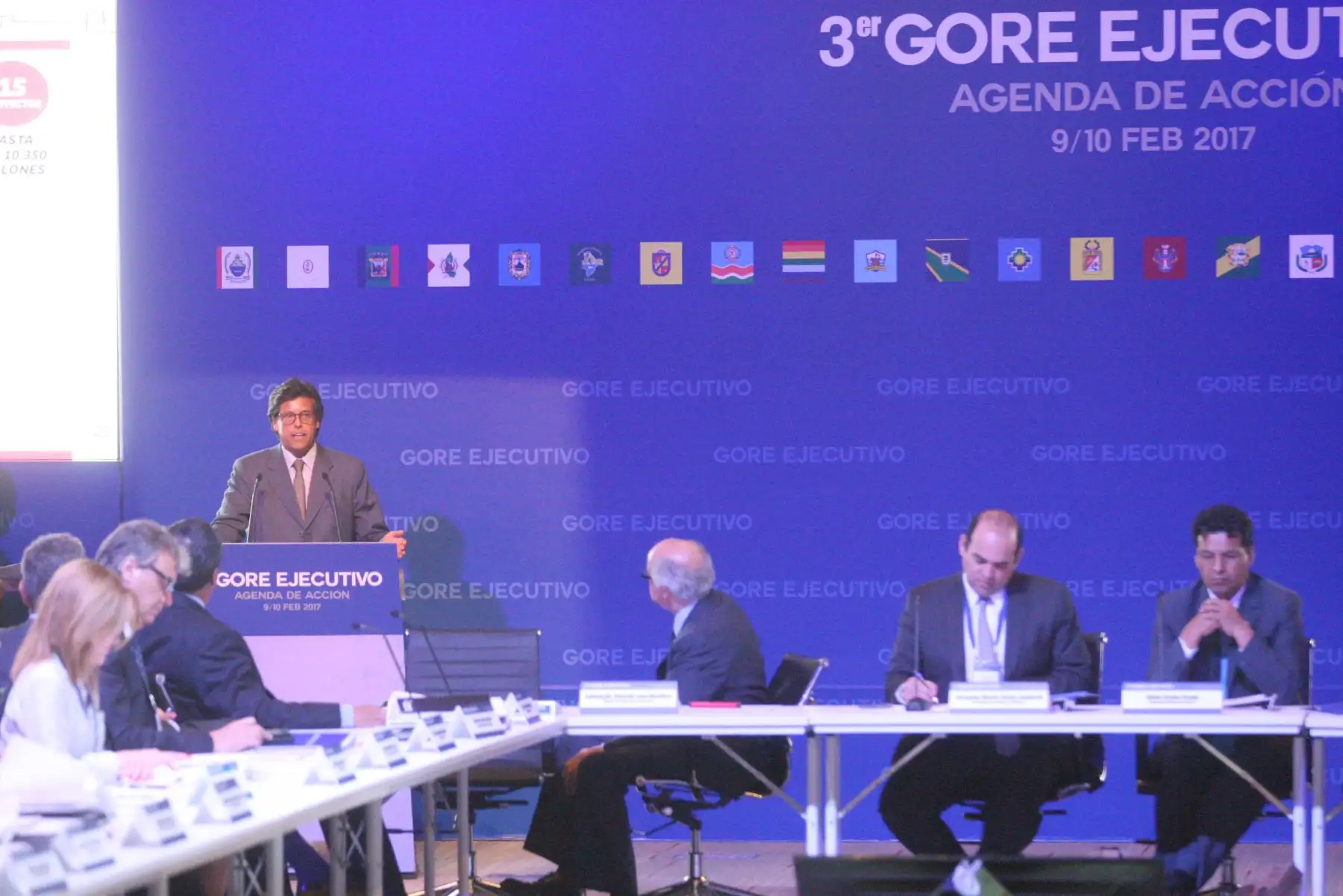 LIMA, PERÚ- FEBRERO 09.  Director de ProInversión Álvaro Quijandría participa en el III Gore Ejecutivo ”Agenda de Acción” 2017, en el Centro de Convenciones. Foto Andina/Jhony Laurente.