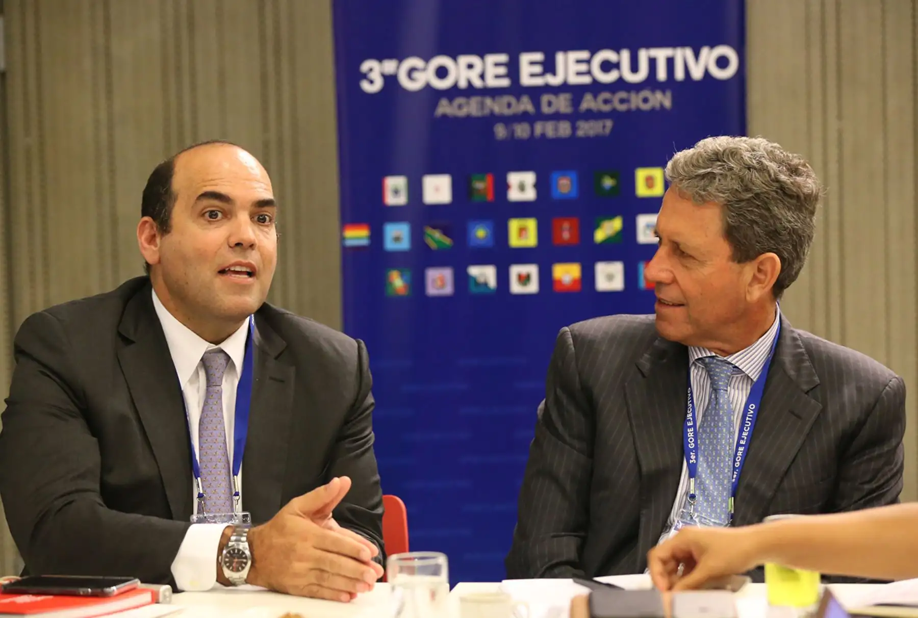 LIMA, PERÚ- FEBRERO 09. Primer Ministro Fernando Zavala, en el  III Gore Ejecutivo ”Agenda de Acción” 2017, en el Centro de Convenciones. Foto Andina/Dante Zegarra.