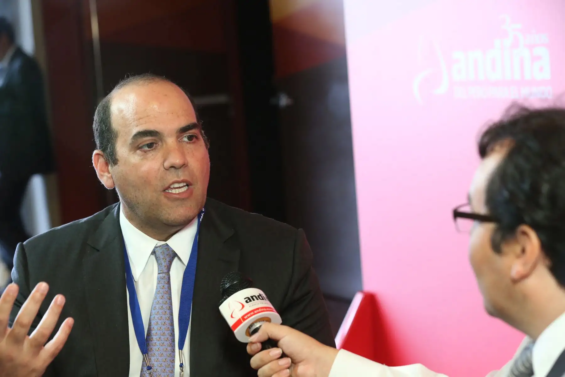 LIMA, PERÚ- FEBRERO 09. Primer Ministro Fernando Zavala, en el  III Gore Ejecutivo ”Agenda de Acción” 2017, en el Centro de Convenciones. Foto Andina/Dante Zegarra.