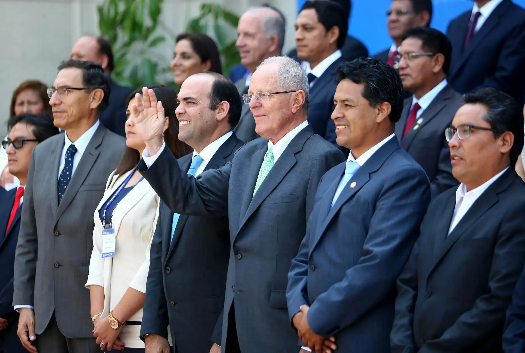 Fotografía Oficial del III Gore Ejecutivo, en Palacio de Gobierno. Foto: ANDINA/ Prensa Presidencia