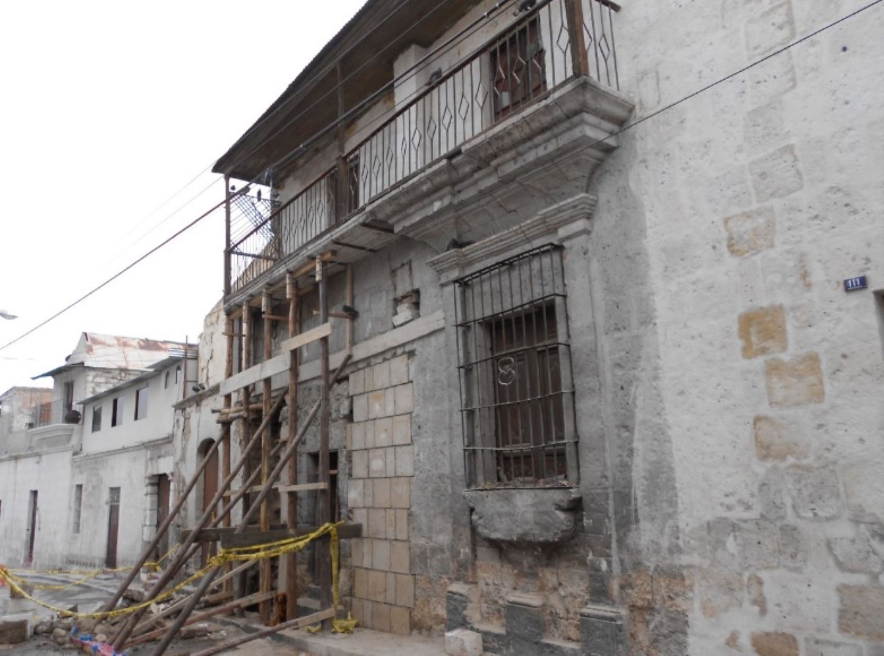 La municipalidad provincial de Arequipa ejecuta trabajos de conservación en el barrio tradicional de La Recoleta y Beaterio.