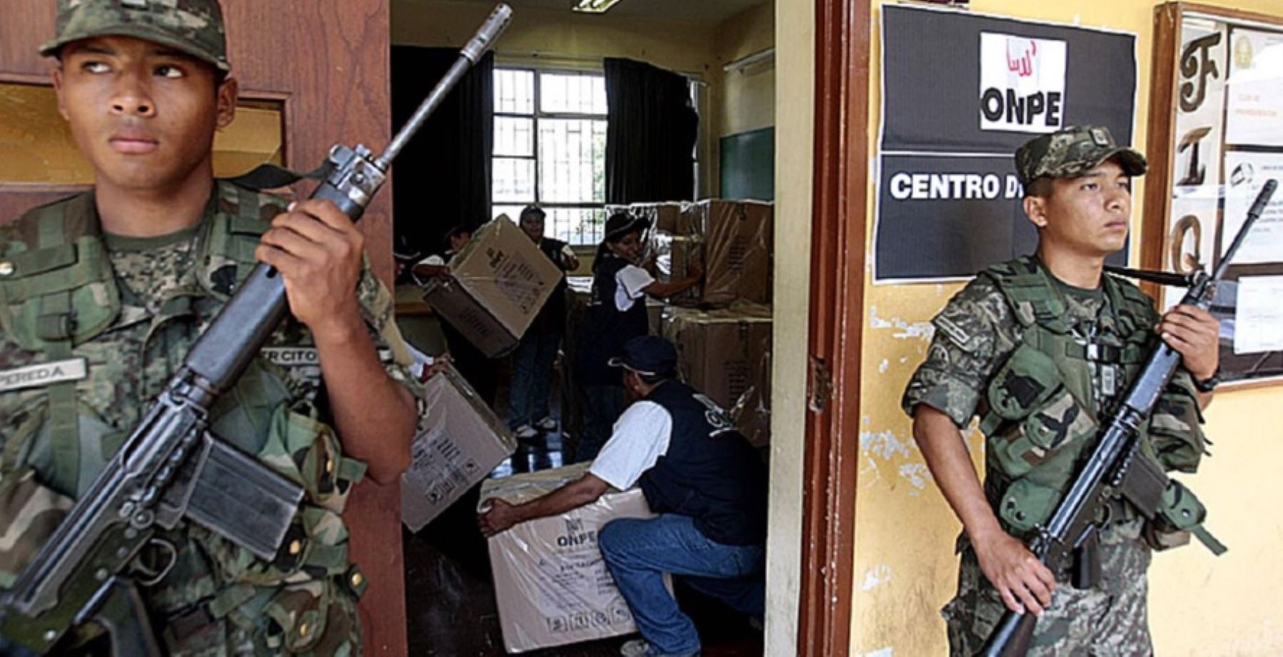 Fuerzas Armadas y seguridad en procesos electorales. Foto: ANDINA/Difusión