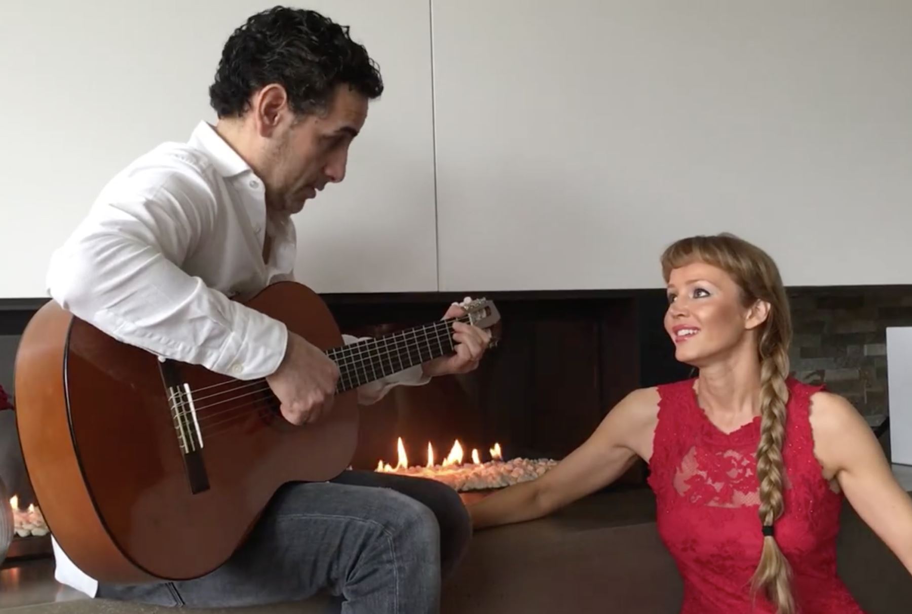 Juan Diego Flórez y su esposa cantan juntos por Día de San Valentín
