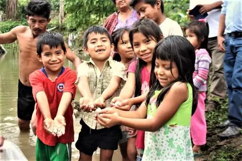 El objetivo es erradicar la desnutrición y la anemia en la población infantil y dar otro espacio de trabajo a los pobladores para mejorar su economía y calidad de vida.