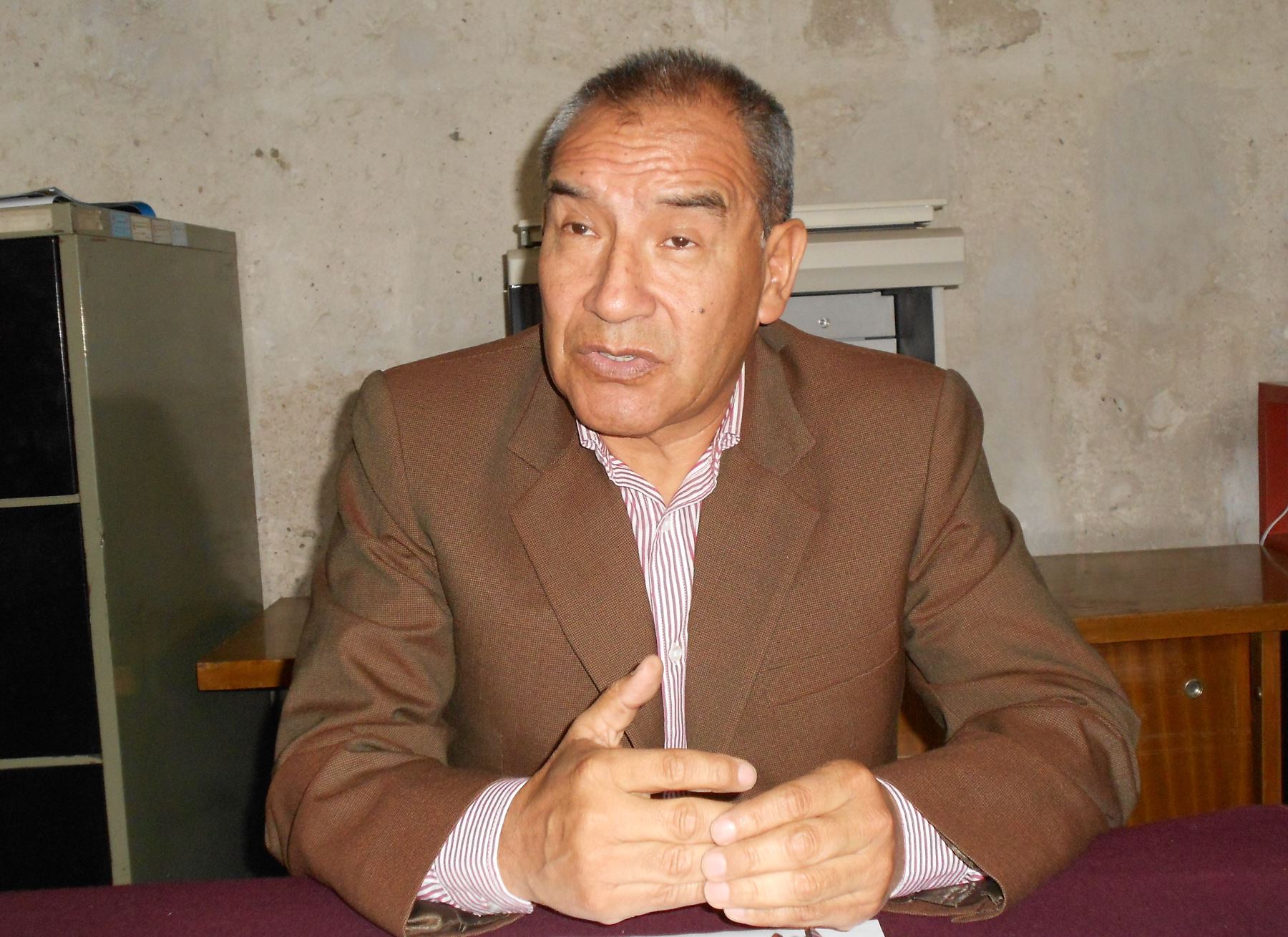 Consejero de Condesuyos, Jacinto Rosas, anunció que Provías Nacional ejecutaría proyectos viales en dicha provincia arequipeña. ANDINA