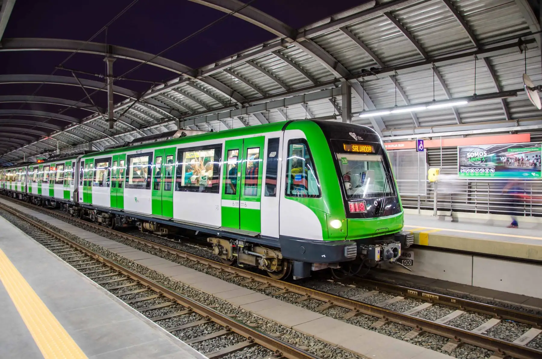 Avanzan las obras de la Línea 2 del Metro de Lima y Callao. ANDINA/Difusión