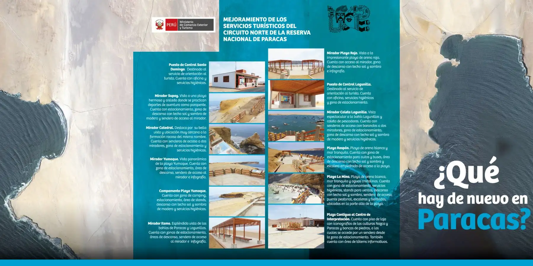 Inauguran nuevo Circuito de Reserva Nacional de Paracas Foto: Difusión