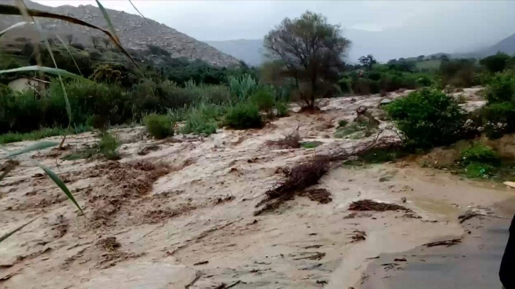 Alrededor de 4,000 habitantes de los 36 caseríos del distrito de Cáceres del Perú, conocido también como Jimbe, en la provincia del Santa, región Áncash, resultaron afectados con los huaicos que cayeron anoche como consecuencia de una lluvia de aproximadamente cuatro horas